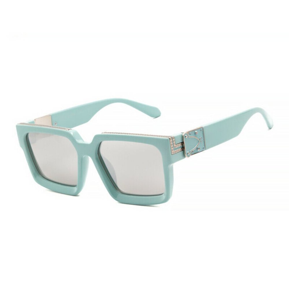 Dazey Shades Men Women Unisex Bulky Acetate Square Fashion Sunglasses
